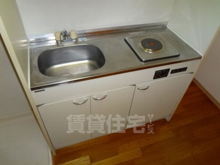 福岡県福岡市東区原田1丁目の賃貸マンションのキッチン