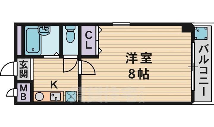 ブルーシィエールの間取り