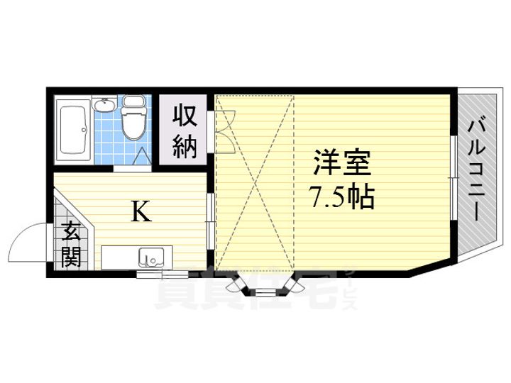 エクセル上島頭の間取り
