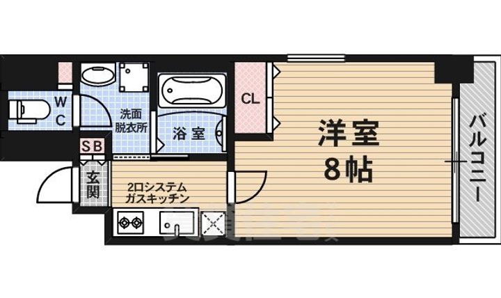 グランドパレス大宮五条の間取り