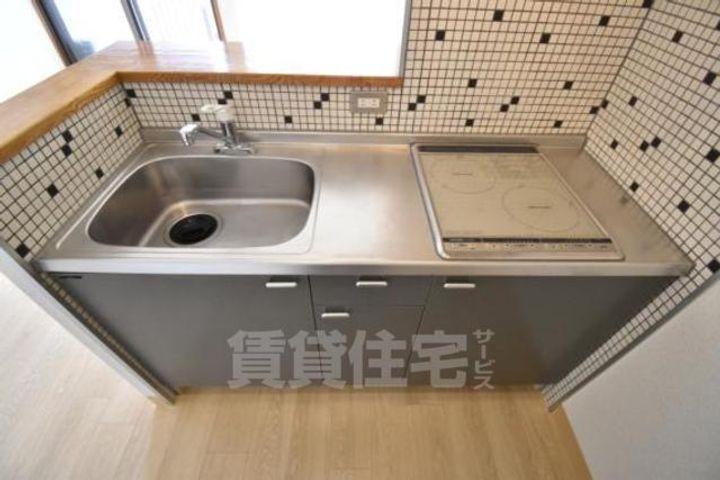 大阪府茨木市奈良町の賃貸マンションのキッチン