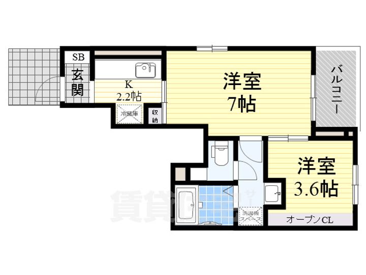 O,Houseの間取り