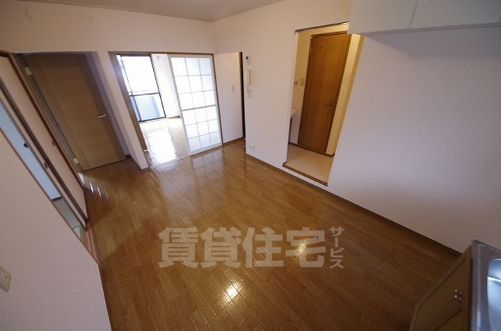 ディアコートS A棟の居間