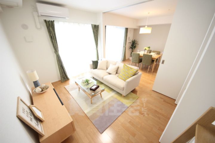 K-TERRACEあやめ池北棟の居間