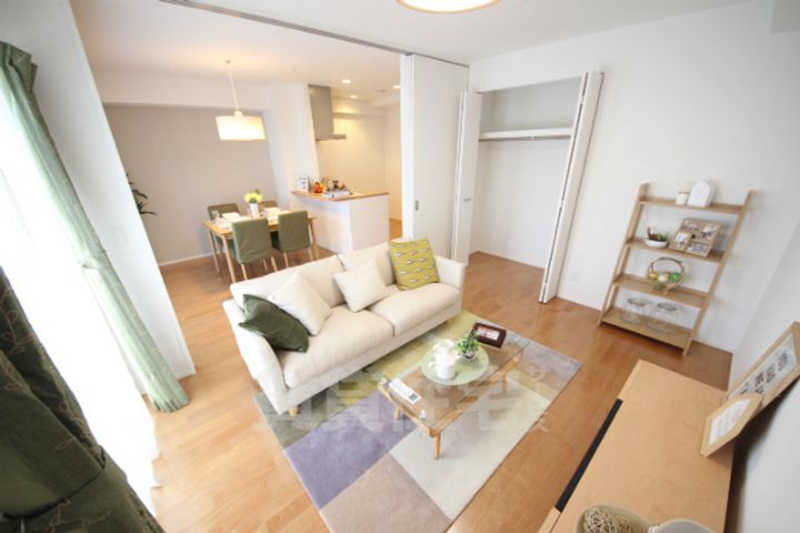 K-TERRACEあやめ池北棟の居間