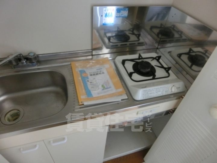 大阪府大阪市住吉区我孫子5丁目の賃貸マンションのキッチン