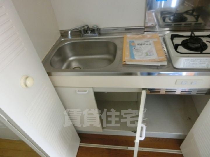 大阪府大阪市住吉区我孫子5丁目の賃貸マンションのキッチン