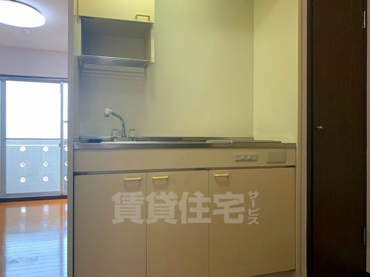 愛知県名古屋市昭和区五軒家町の賃貸マンションのキッチン