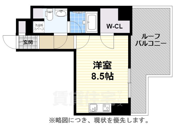 愛知県名古屋市昭和区阿由知通1丁目の賃貸マンションの間取り