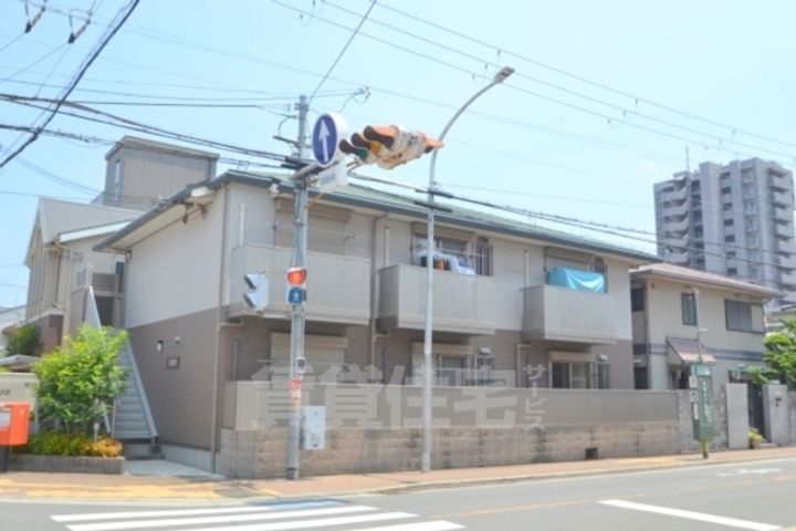大阪府大阪市旭区新森4丁目の賃貸アパートの外観
