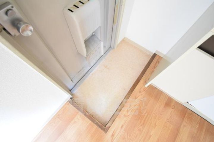 大阪府大阪市東住吉区照ケ丘矢田2丁目の賃貸マンションの玄関