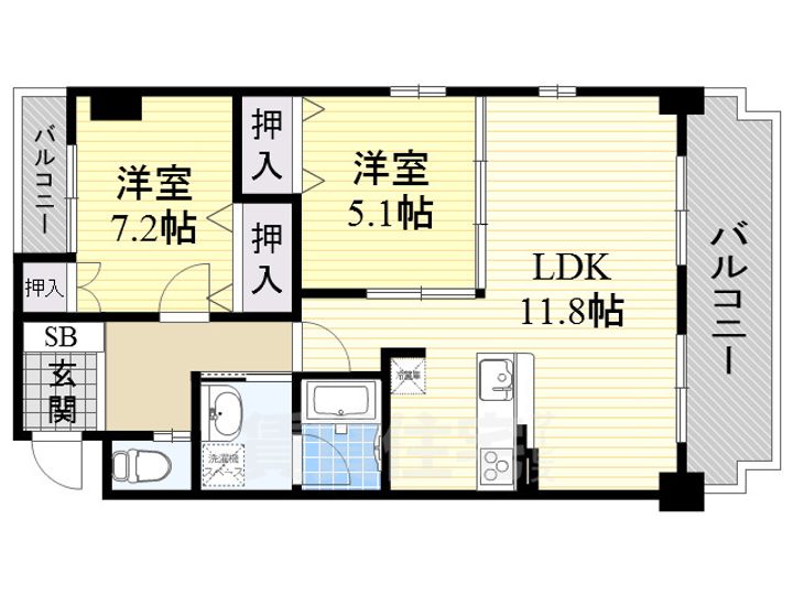 グレイス17の間取り