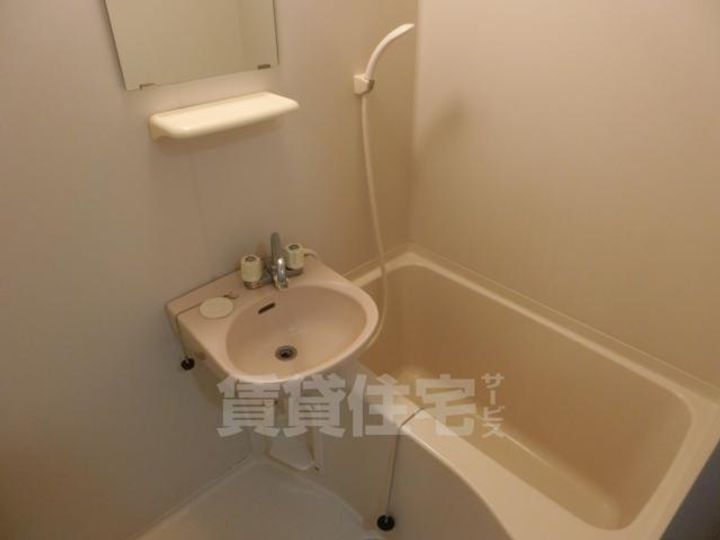 大阪府大阪市住吉区我孫子西2丁目の賃貸マンションの風呂