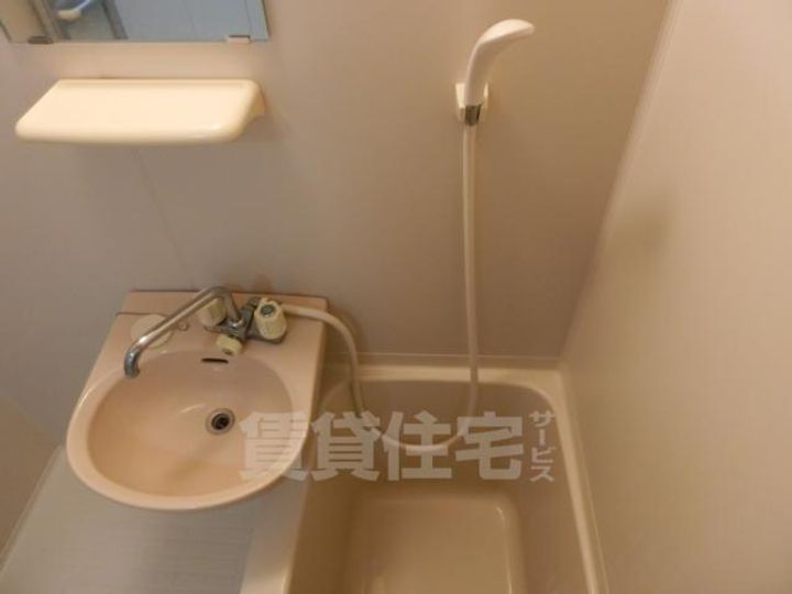 大阪府大阪市住吉区我孫子西2丁目の賃貸マンションの風呂