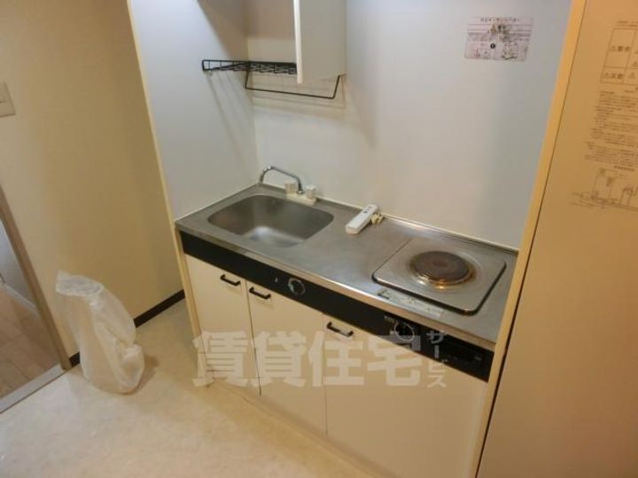 大阪府大阪市住吉区我孫子西2丁目の賃貸マンションのキッチン
