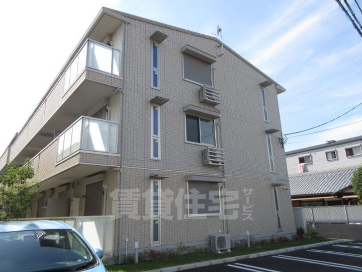 大阪府堺市中区福田の賃貸アパートの外観