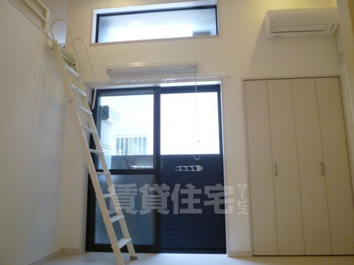 大阪府堺市東区日置荘原寺町の賃貸アパートの寝室