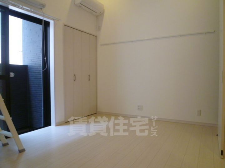 大阪府堺市東区日置荘原寺町の賃貸アパートの寝室