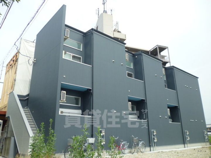 大阪府堺市東区日置荘原寺町の賃貸アパートの外観