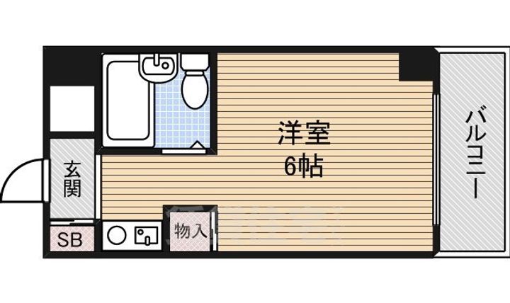 春里第一ビルの間取り