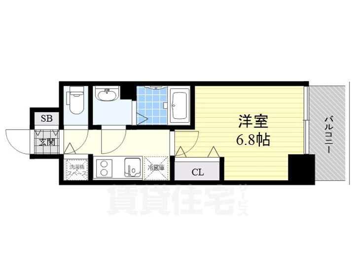 プレサンス上前津グレースの間取り
