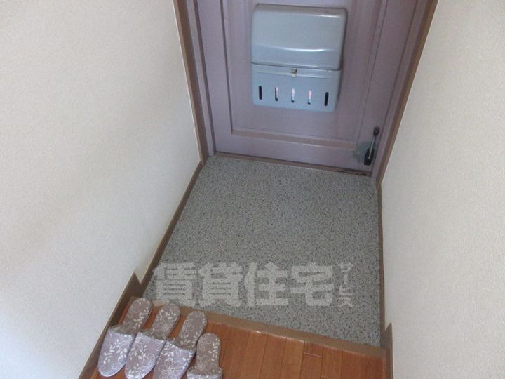 コーポ千萩の玄関