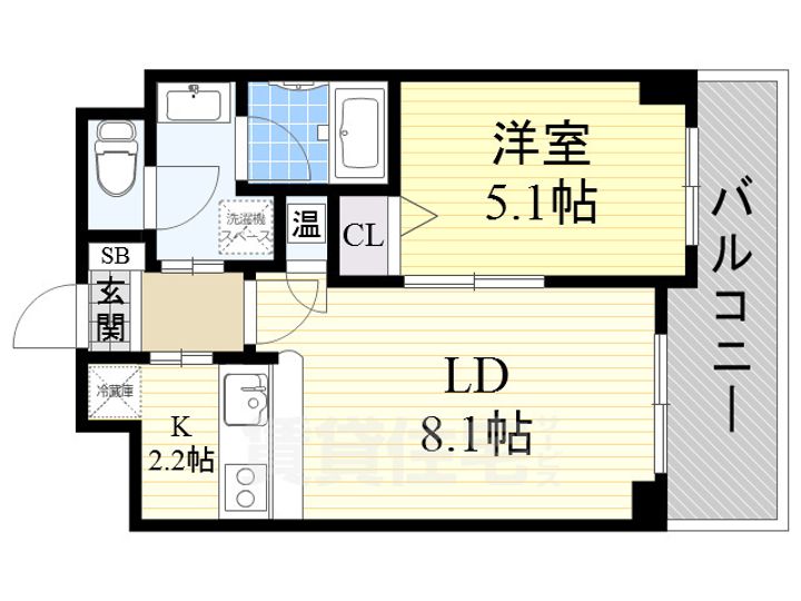 FS.幅下の間取り