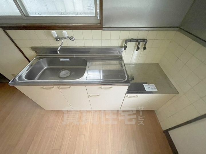 大阪府藤井寺市林1丁目(一戸建)の賃貸物件のキッチン