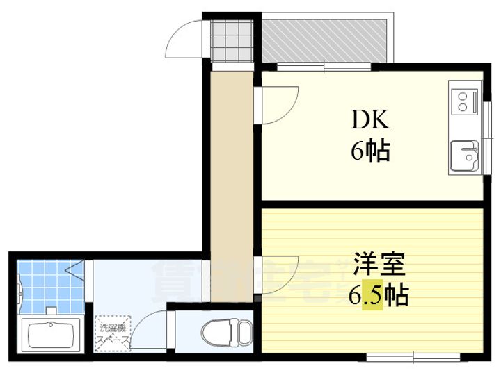 新在家マンションの間取り