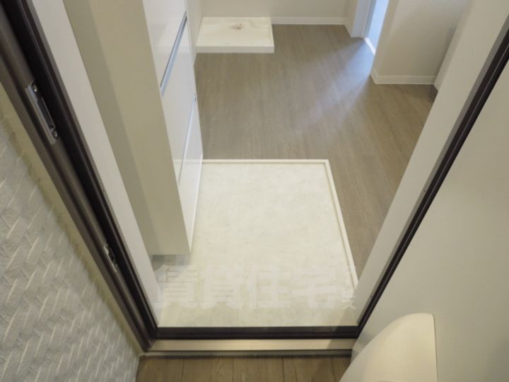 大阪府堺市堺区寺地町西3丁の賃貸アパートの玄関