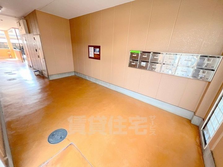 リバティハイツの玄関