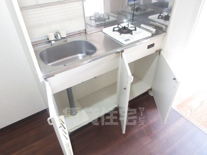 大阪府泉大津市旭町の賃貸マンションのキッチン