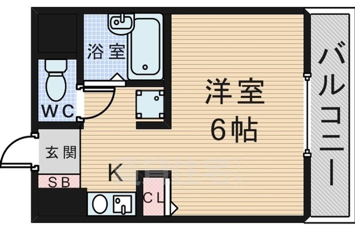 リバティーハイツの間取り