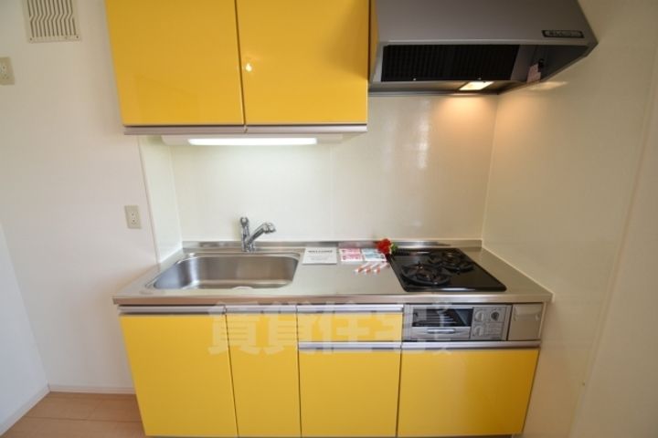 大阪府堺市中区八田北町の賃貸アパートのキッチン