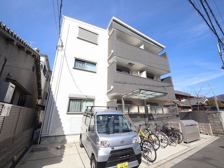 大阪府東大阪市松原1丁目の賃貸アパートの外観