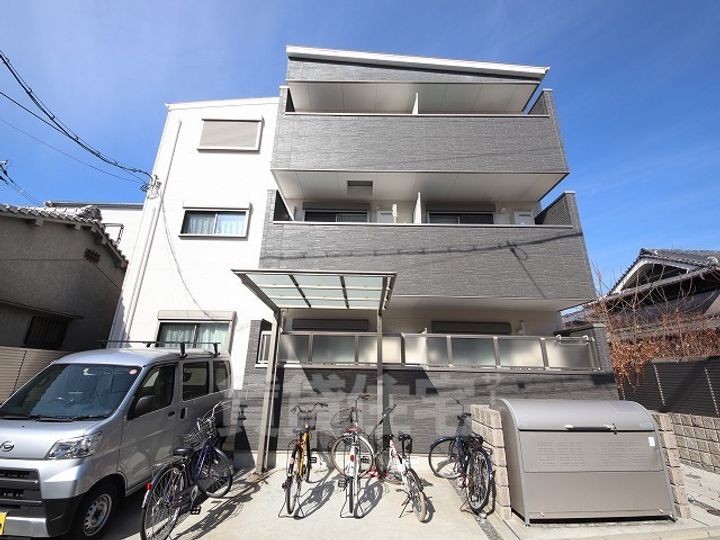 大阪府東大阪市松原1丁目の賃貸アパートの外観