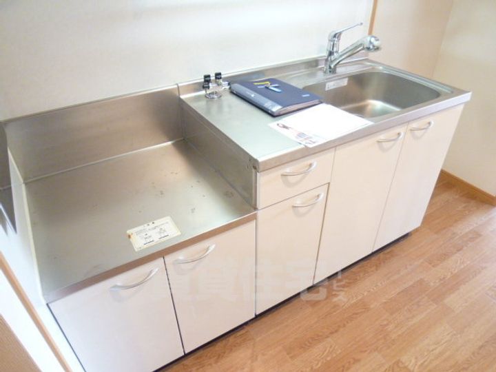 大阪府堺市堺区大浜南町2丁の賃貸マンションのキッチン