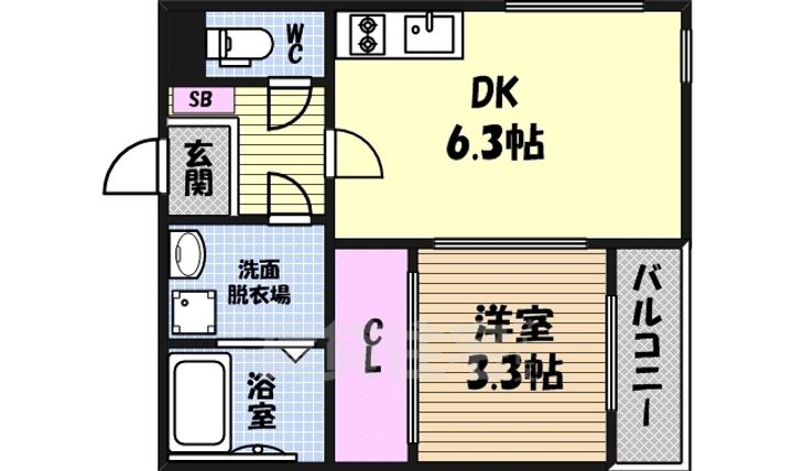 ラヴィエルジュの間取り