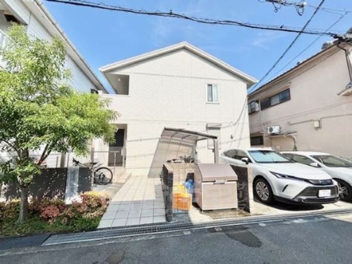 大阪府摂津市香露園の賃貸アパートの外観