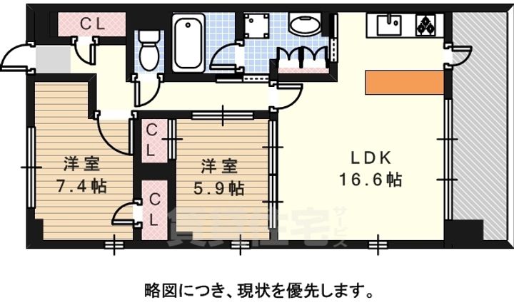 グランアベニュー本郷の間取り