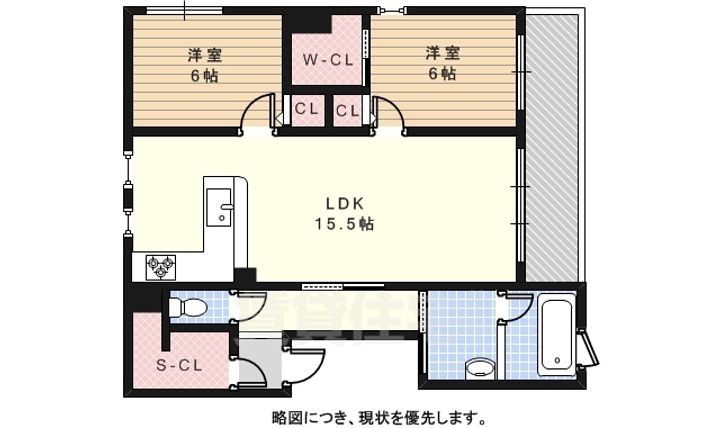 クレストリッジANNEXの間取り