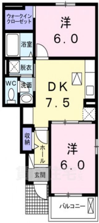 アンジュの間取り