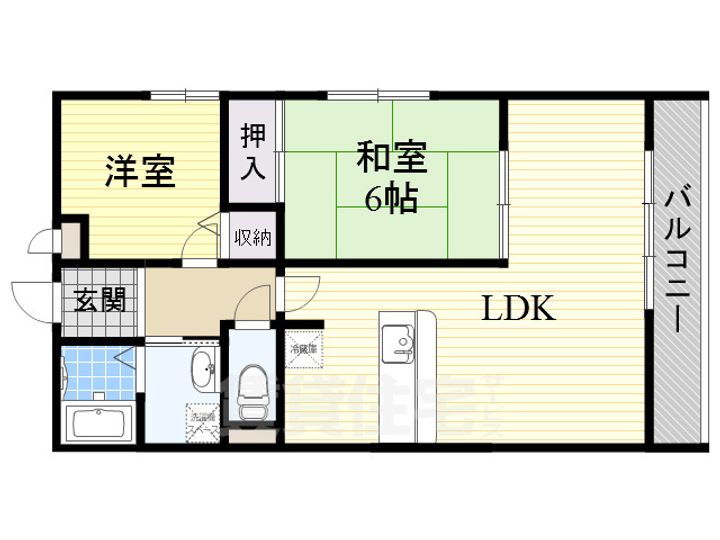 Dコート諏訪森の間取り
