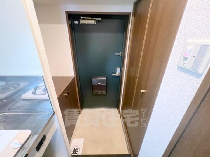 リーガル京都河原町3の玄関