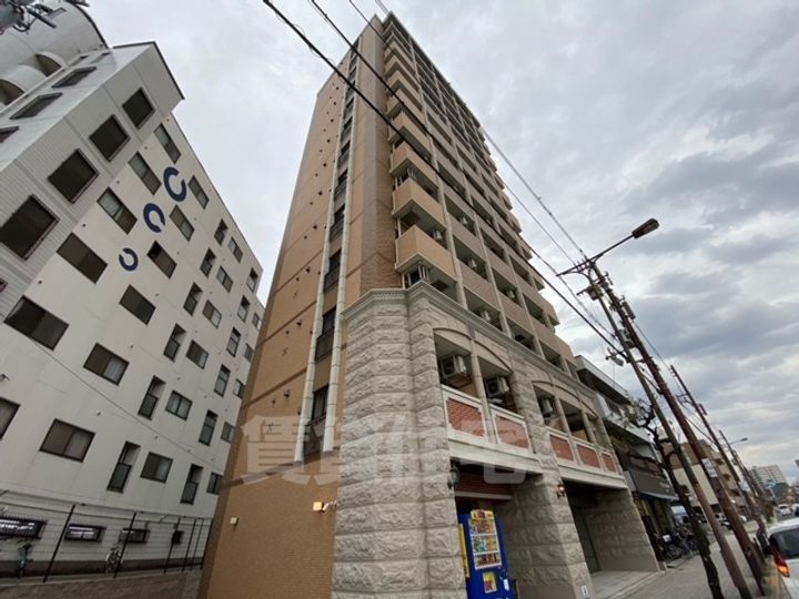 大阪府大阪市住吉区清水丘2丁目の賃貸マンションの外観
