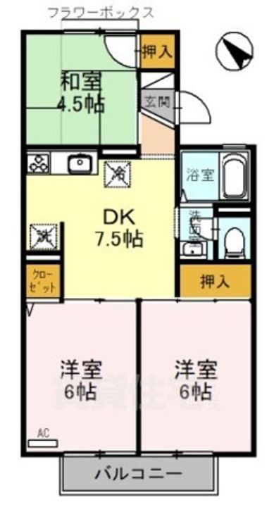 ペニーレインの間取り