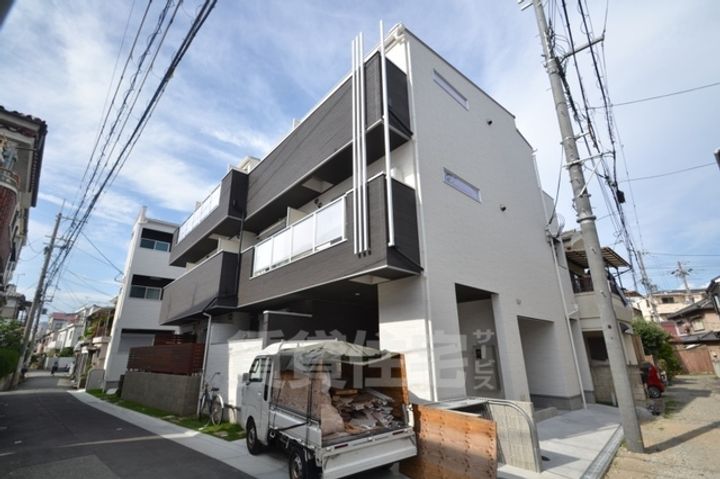 MOFREあまがさき壱番館(南棟)の外観