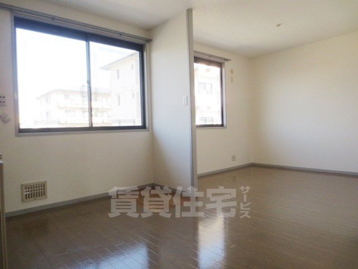 大阪府茨木市沢良宜西2丁目の賃貸アパートの寝室