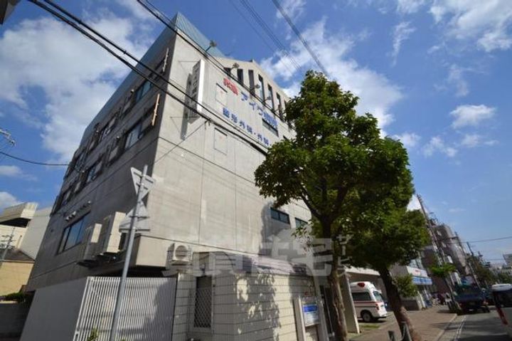 兵庫県尼崎市東園田町2丁目の賃貸アパートの周辺
