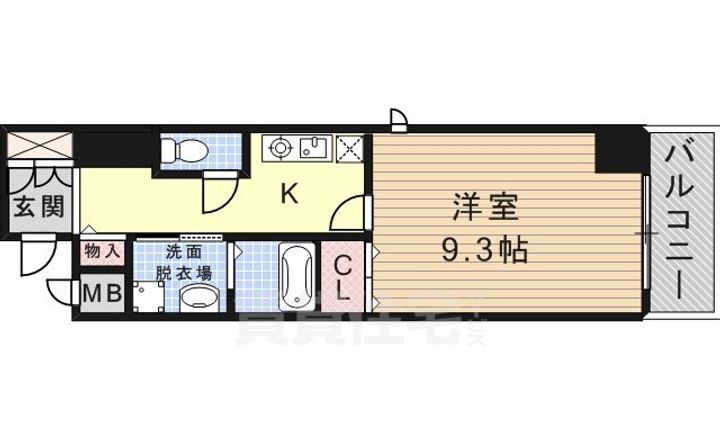 ウイステリア名城の間取り
